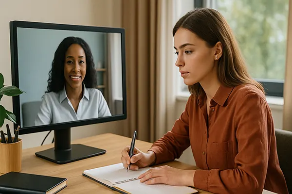 Persona in videocall