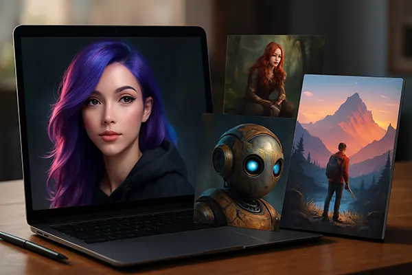 AI visual content