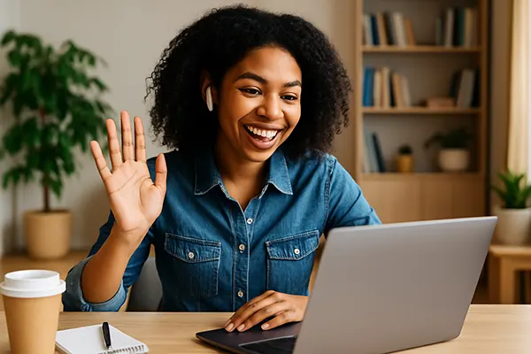 Simulación de entrevista online