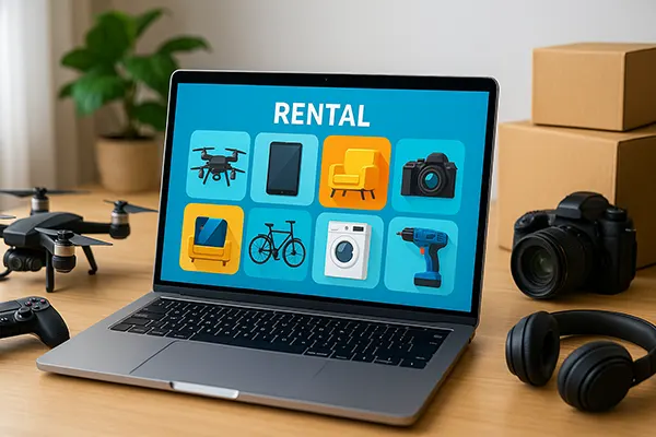 Digital rental service
