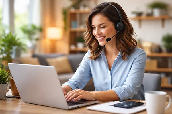 Kundenservice Arbeitsplatz